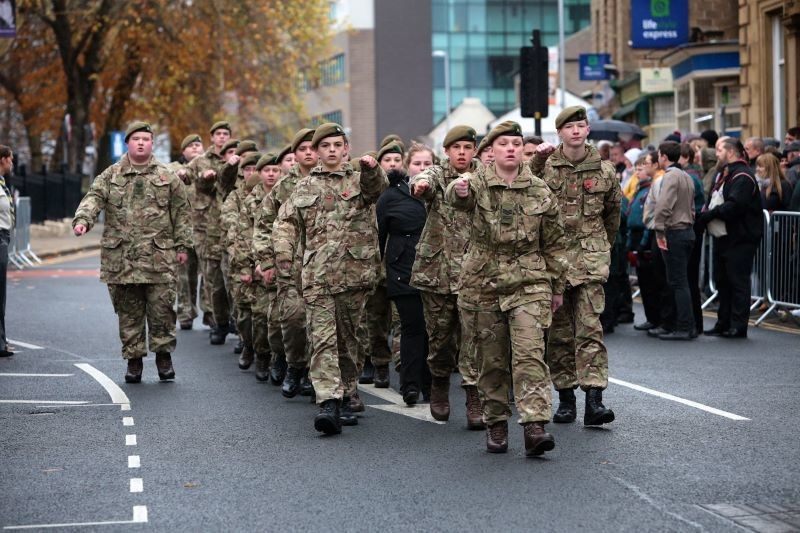 Other image for More than 3,500 attended town centre Remembrance service